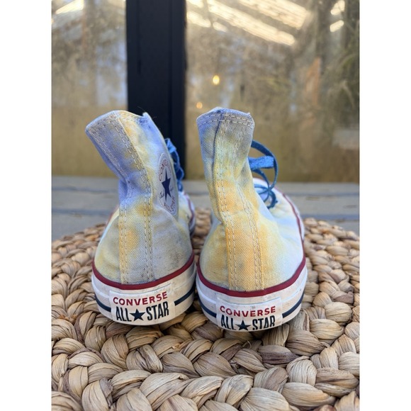 Converse Tie-Dye High Top Sneakers One If A Kind Hand Dyed M6 W8 - Picture 9 of 12
